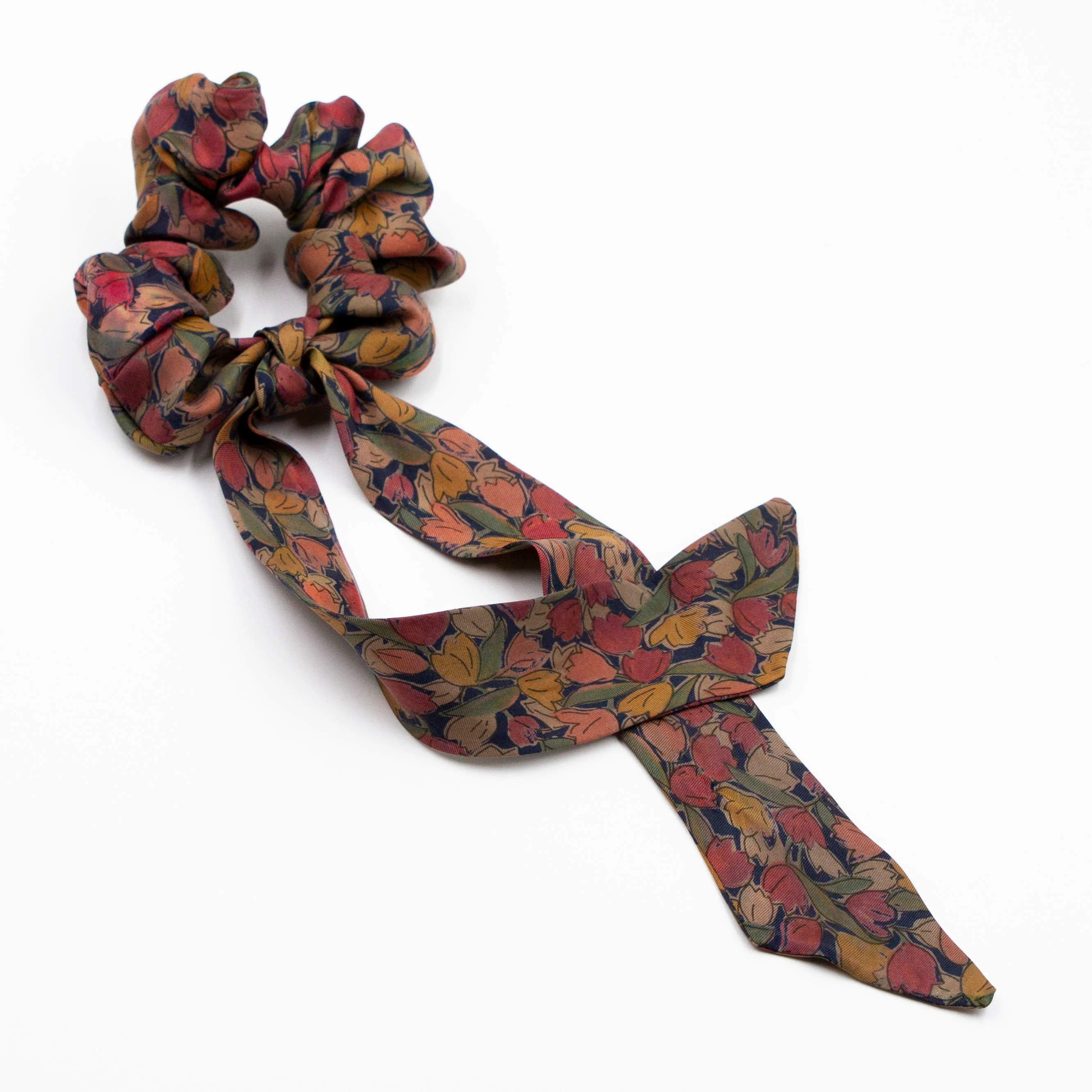 Scrunchie met lint Tulpje Theo Scrunchie met lint Tulpje Theo