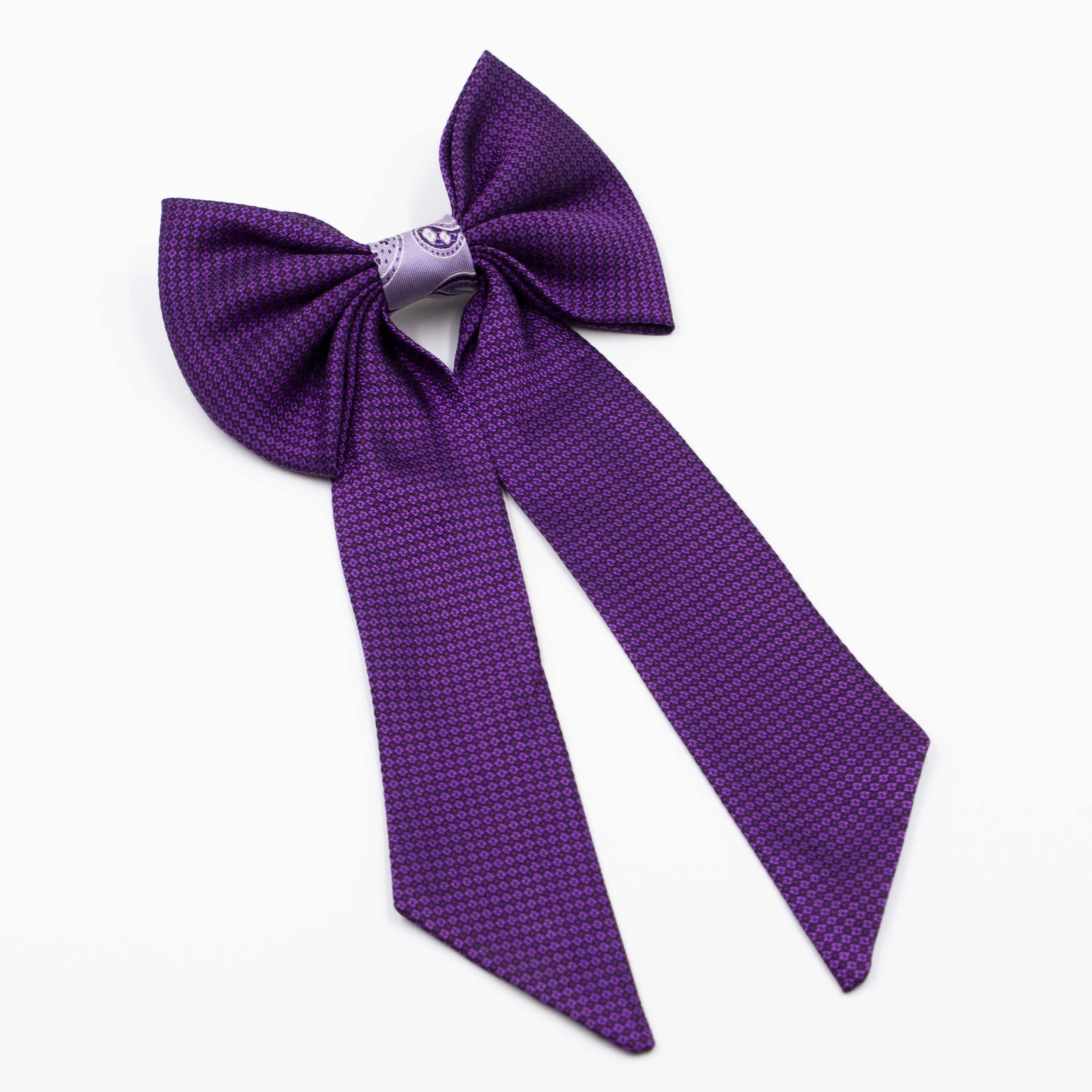 Haarstrik met lint Phill Purple Haarstrik met lint Phill Purple