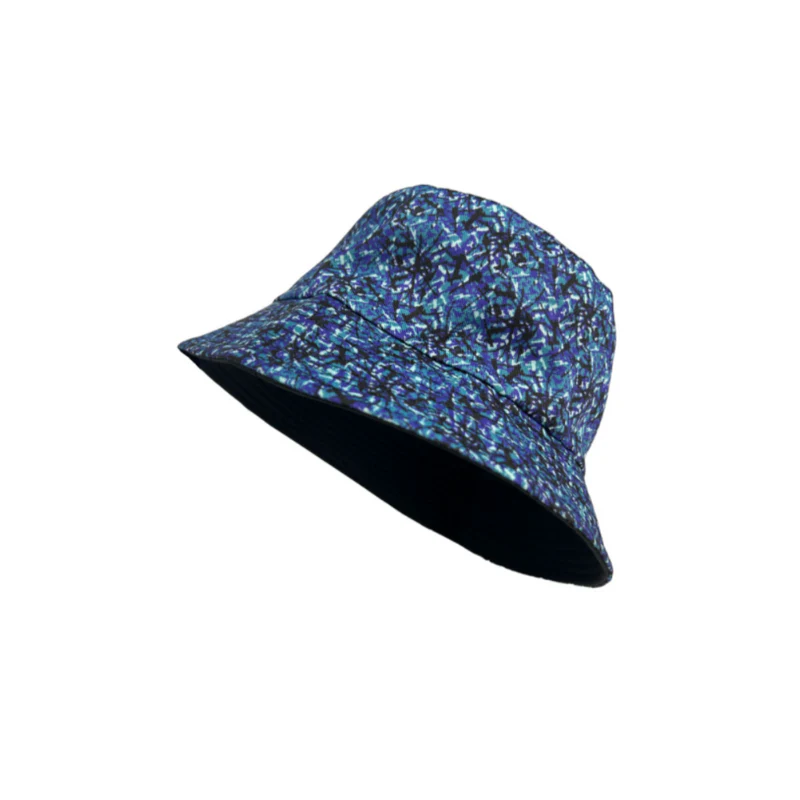 Bucket Hat Danish Pluche Blauw – Vissershoedje voor Truckers Bucket Hat Danish Pluche Blauw – Vissershoedje voor Truckers
