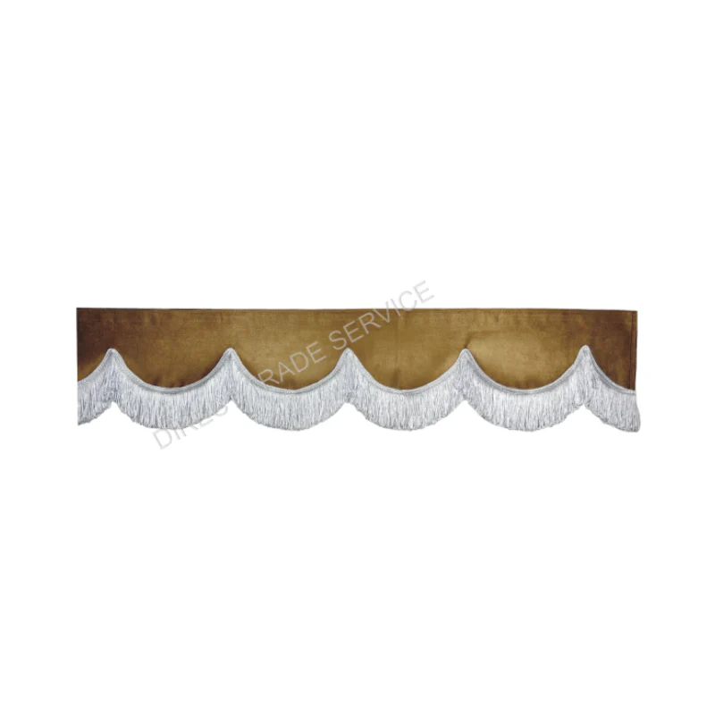 Luxe Raamband Vrachtwagen 230×18 cm – Met Franjes & Klittenband
