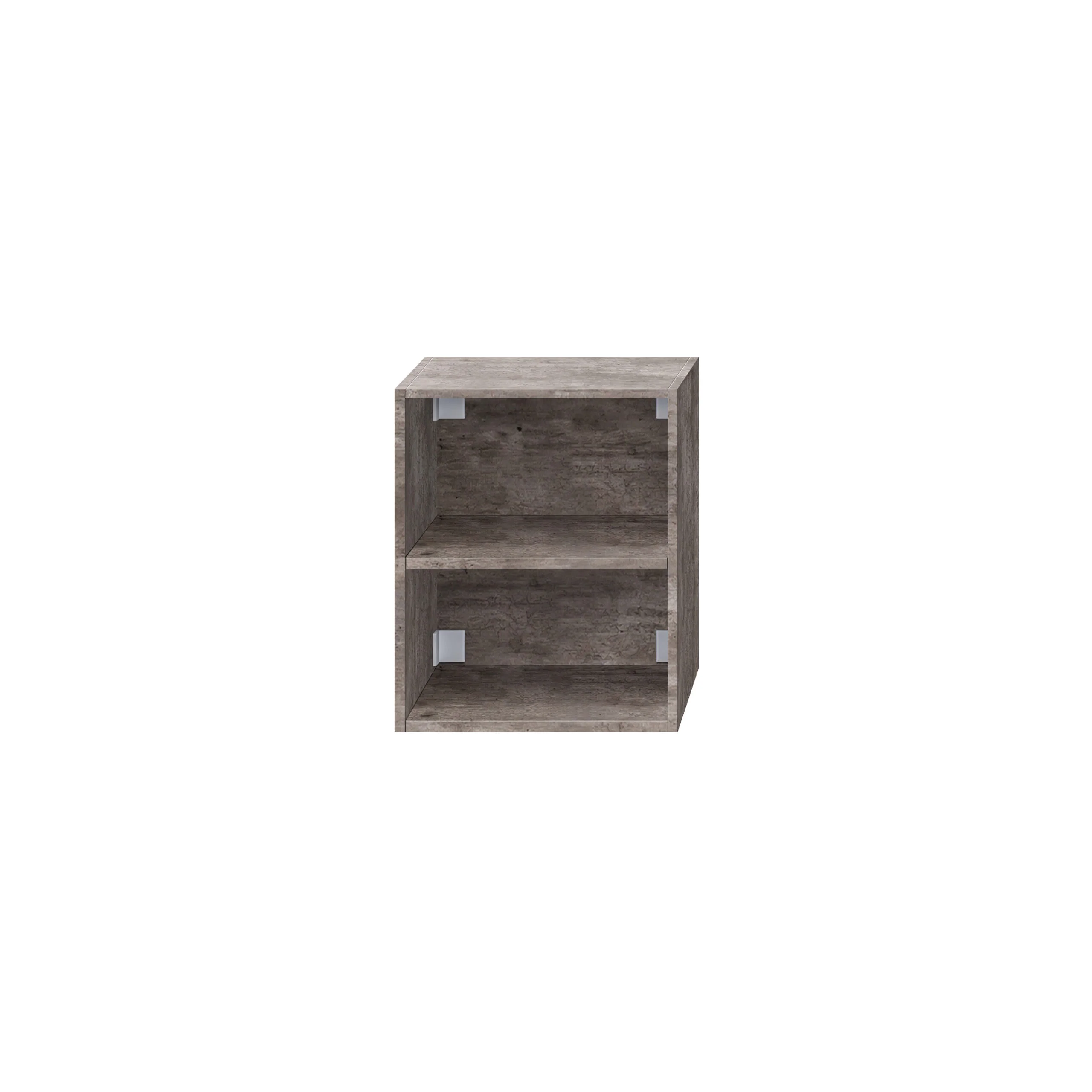 Openvak Liverpool 40cm Steen – badkamermeubel in houtlook – Steen