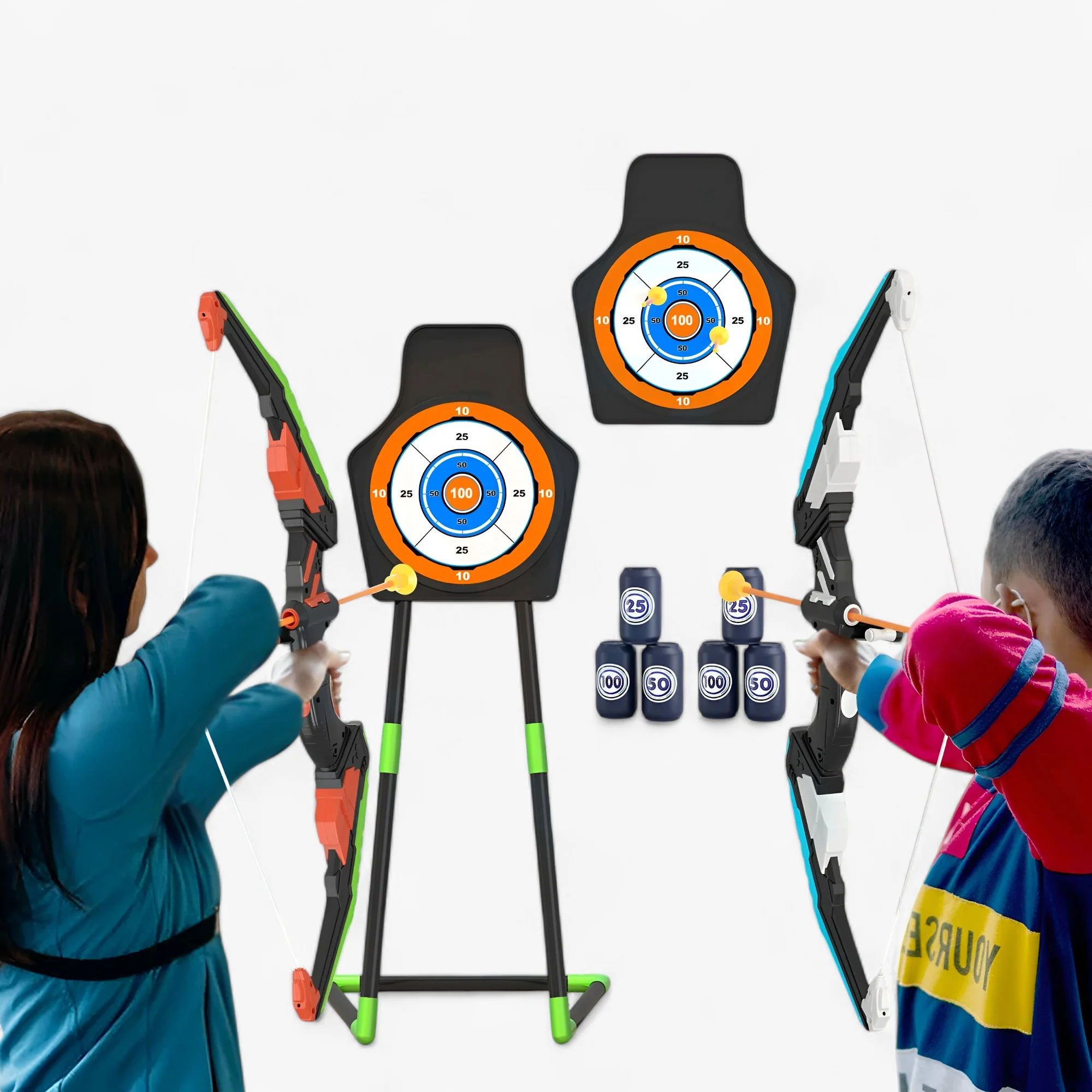 Adventure Bow Kit – Actief Buitenplezier – Groen Blauw
