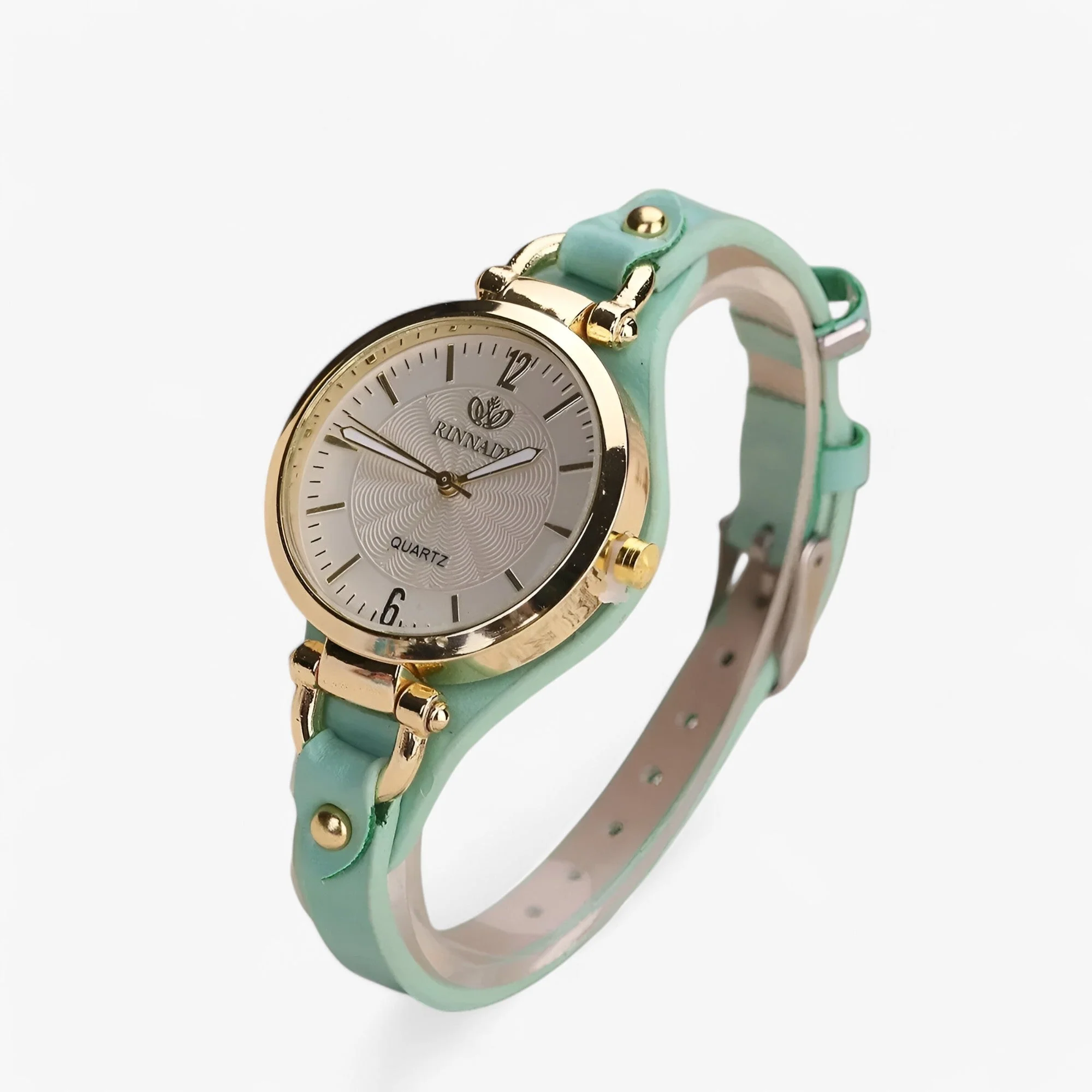 Elegant en Slank PU Leren Armband – Groen