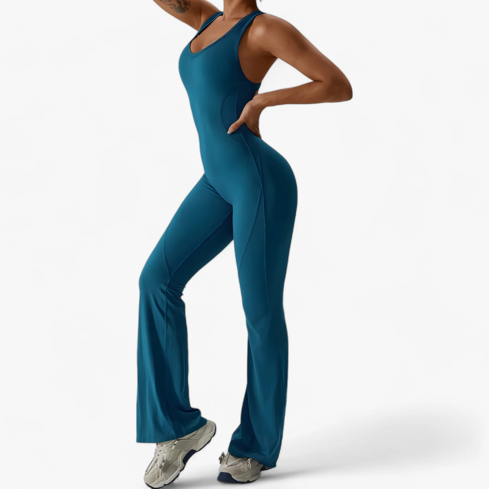 Workout Lichaamspak – Ongeëvenaard Comfort en Prestaties – Blauw