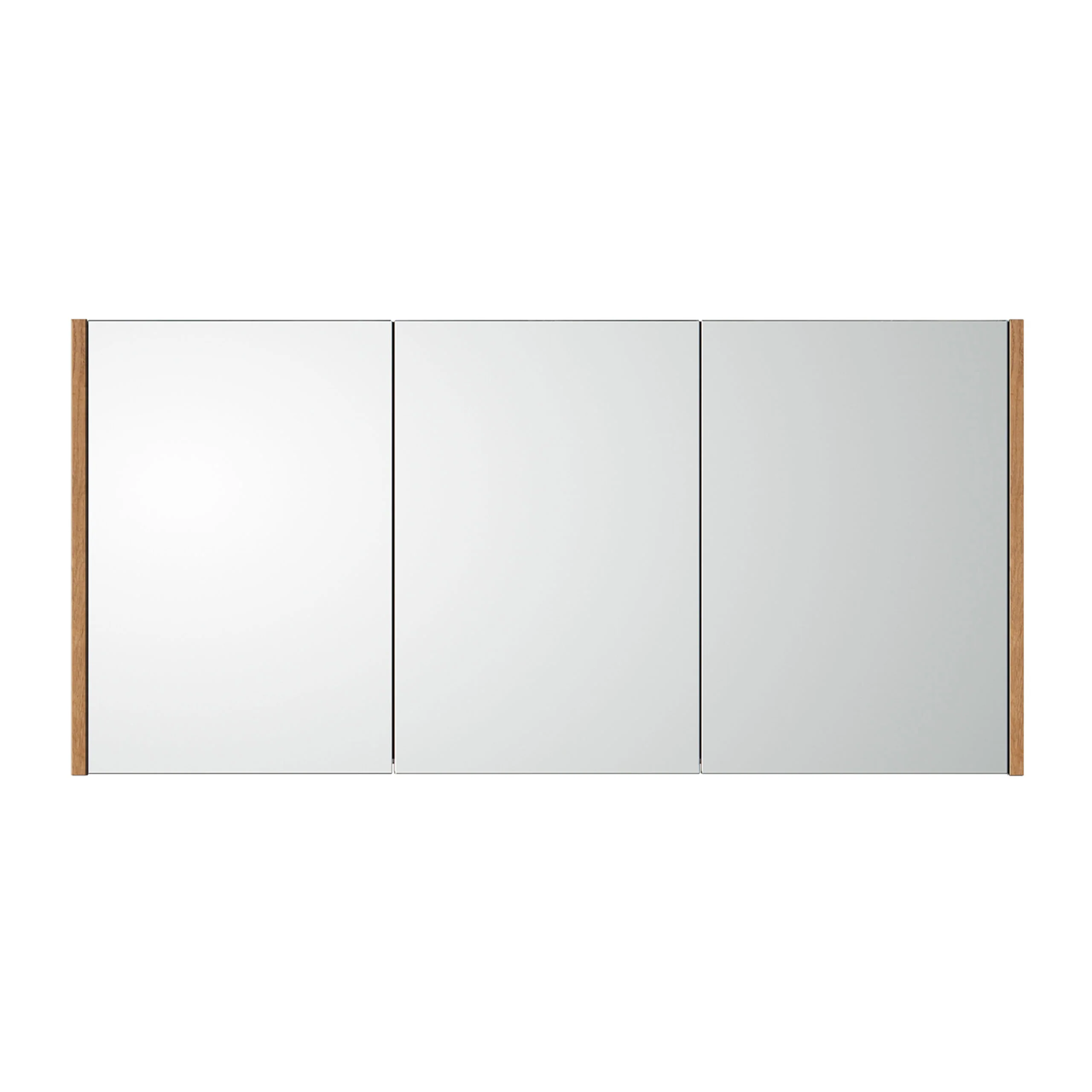 Spiegelkast Leeds 120cm Eiken – spiegelkast met opbergruimte – Eiken Spiegelkast Leeds 120cm Eiken – spiegelkast met opbergruimte – Eiken