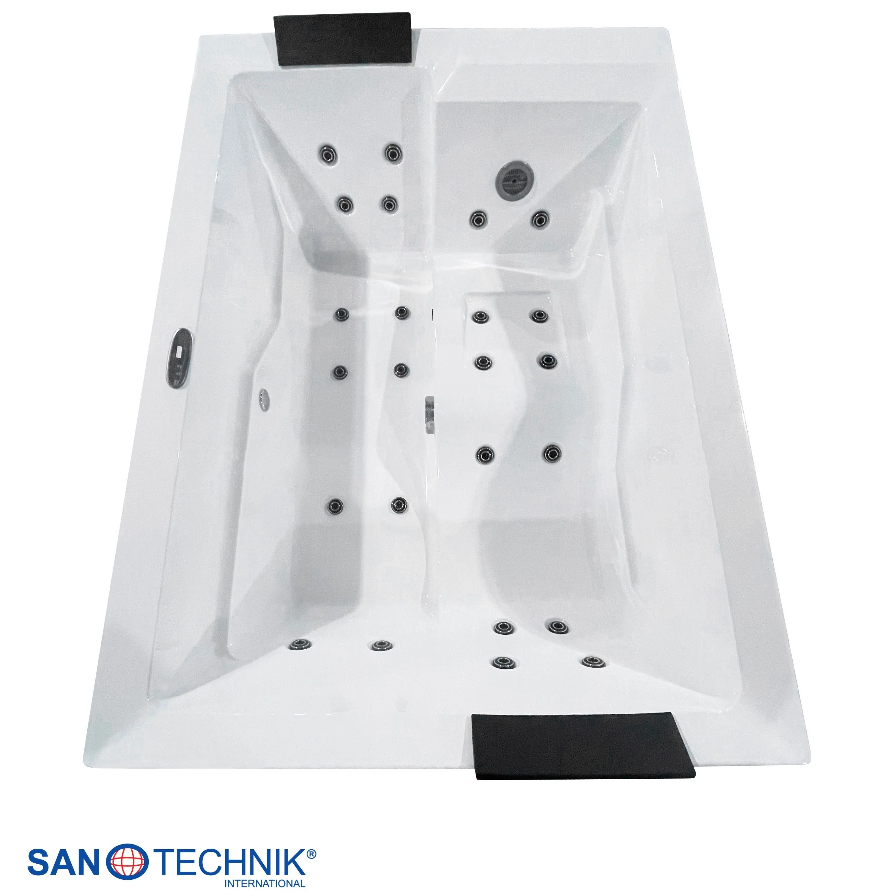 Sanotechnik Zadar Outdoor Whirlpool Wit 190x140x70 cm