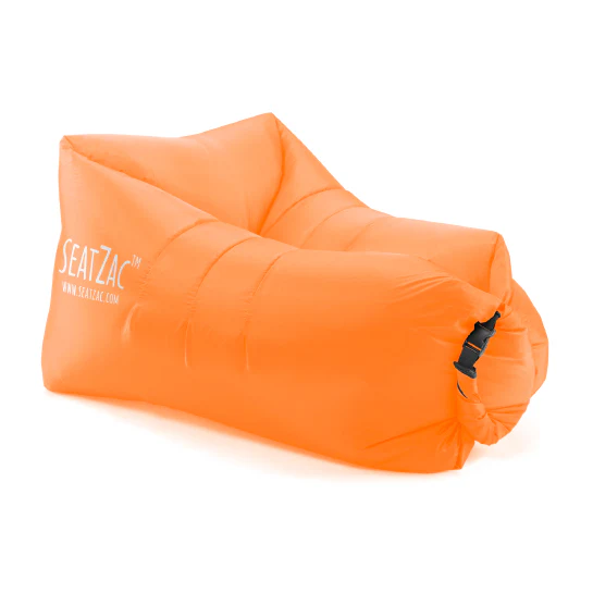 SeatZac – Chill bag zitzak – Luchtkussen – Oranje