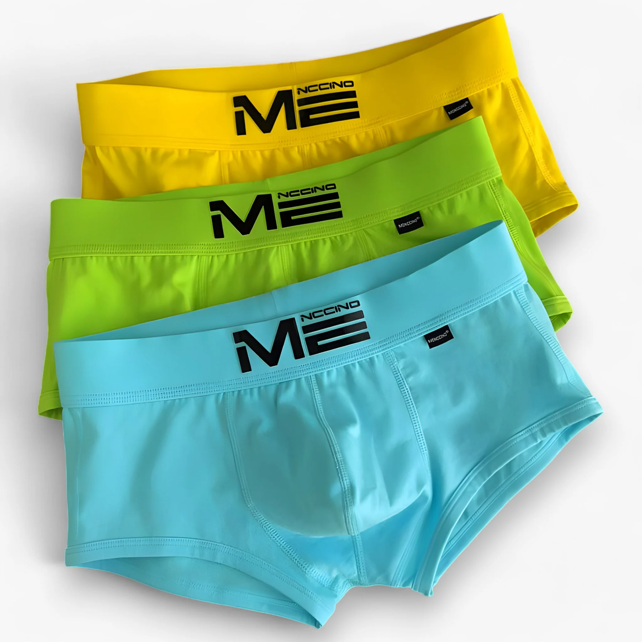 Heren Boxershorts – Ademend & Comfortabel – Blauw, Oranje, Geel Multipack (3+3 Gratis)