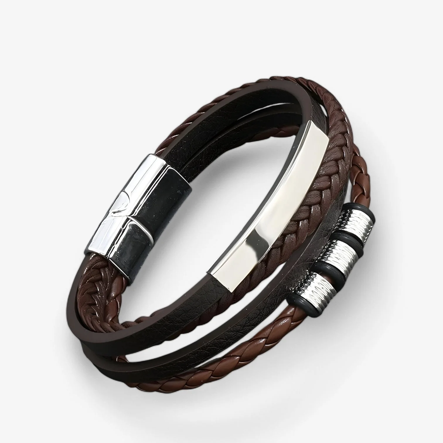 Armband Heren Zwart – Robuuste en Veelzijdige Leren