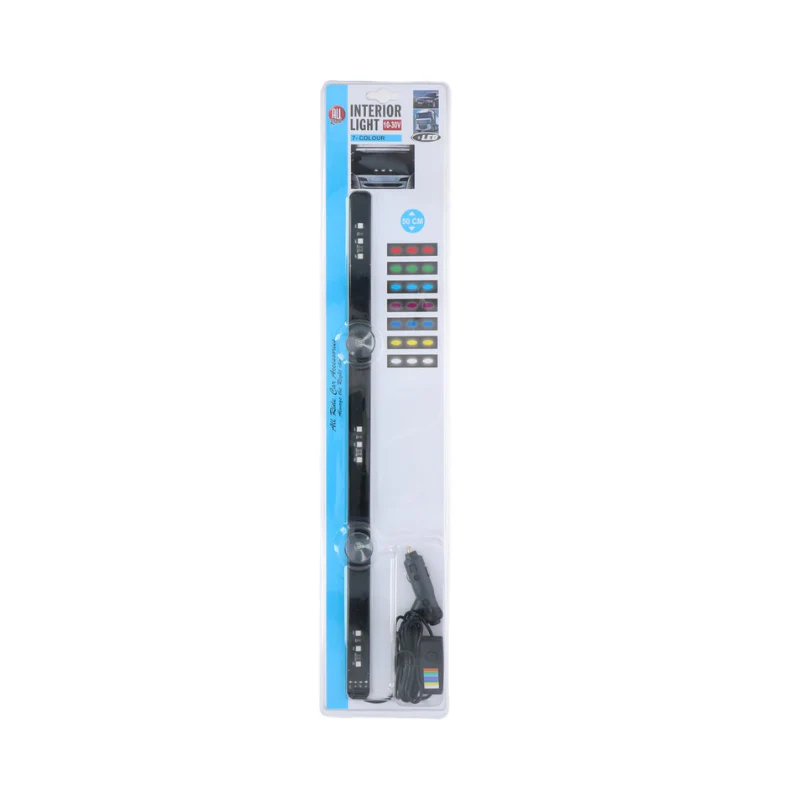 All Ride LED Lichtbalk 50cm – 12/24V Interieurverlichting met Zuignap & 7 Kleuren