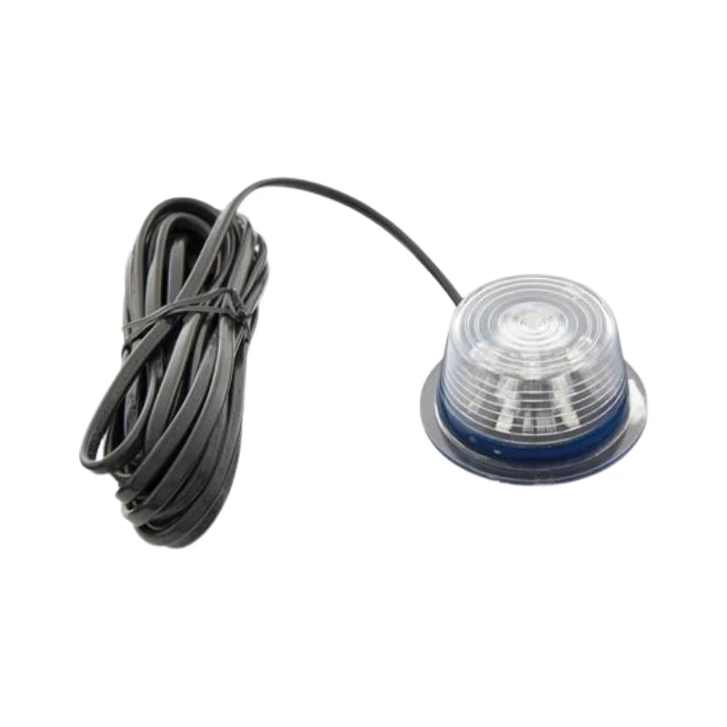 Gylle LED Lens – Ijswit / Rood / Oranje – Vervangingsglas Breedtelamp met 5 m kabel - Afbeelding 2