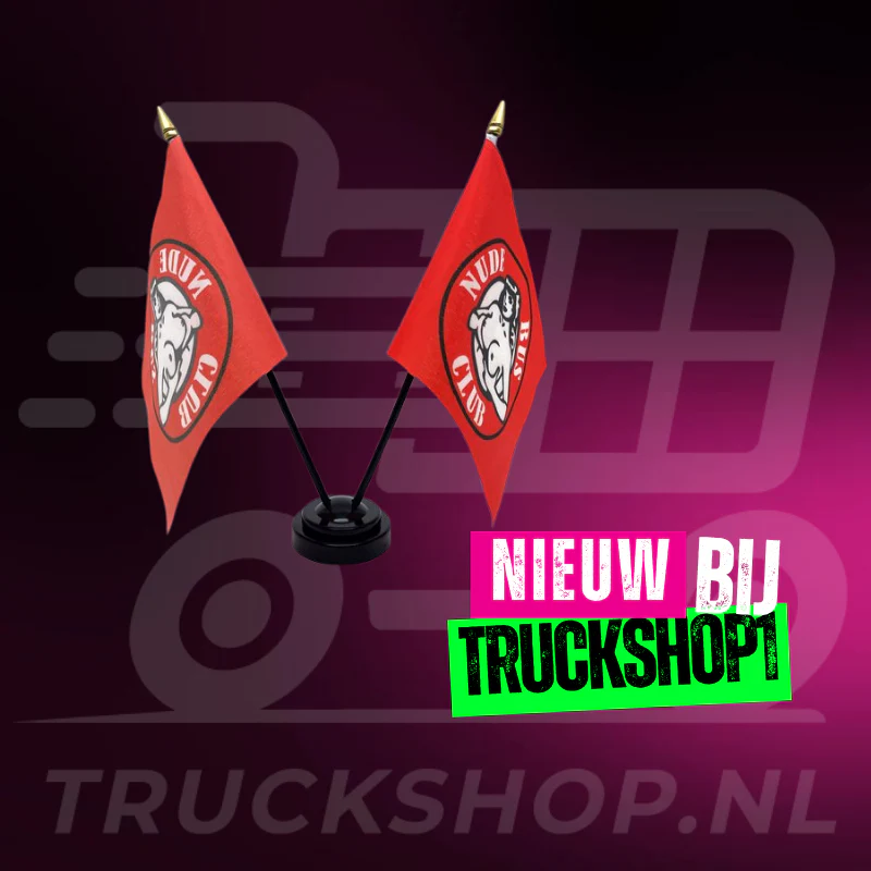 Tafelvlaggen Set Nude Bus Club – Cabine Decoratie