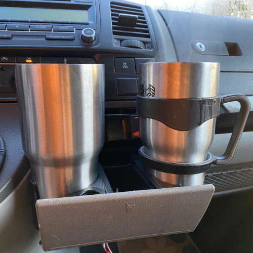 Voor VW T5, T5.1 Transporter OEM bekerhoudervervanging – linksgestuurd (LHD)