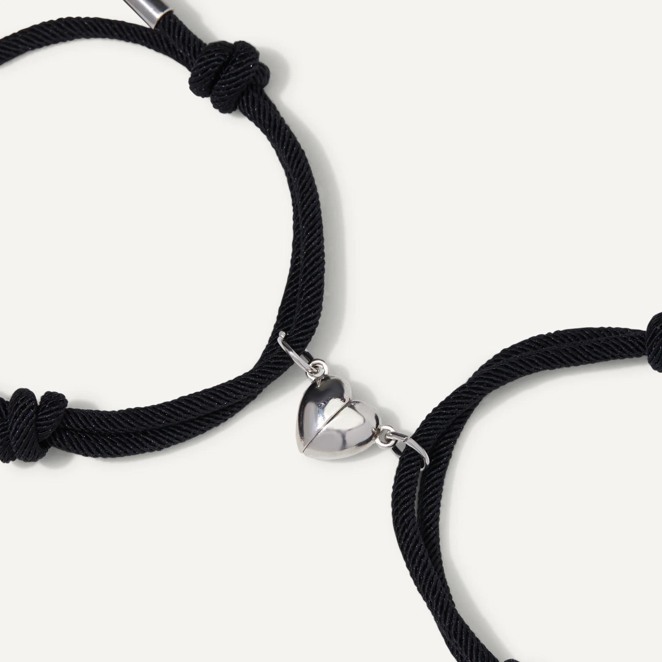 Magnetisch Koppelarmbandje 2 Stuks – Verbonden Liefde Cadeau – RVS