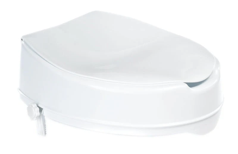 Ridder Handicap Toiletverhoger Met Deksel 10 Cm Wit Kunststof
