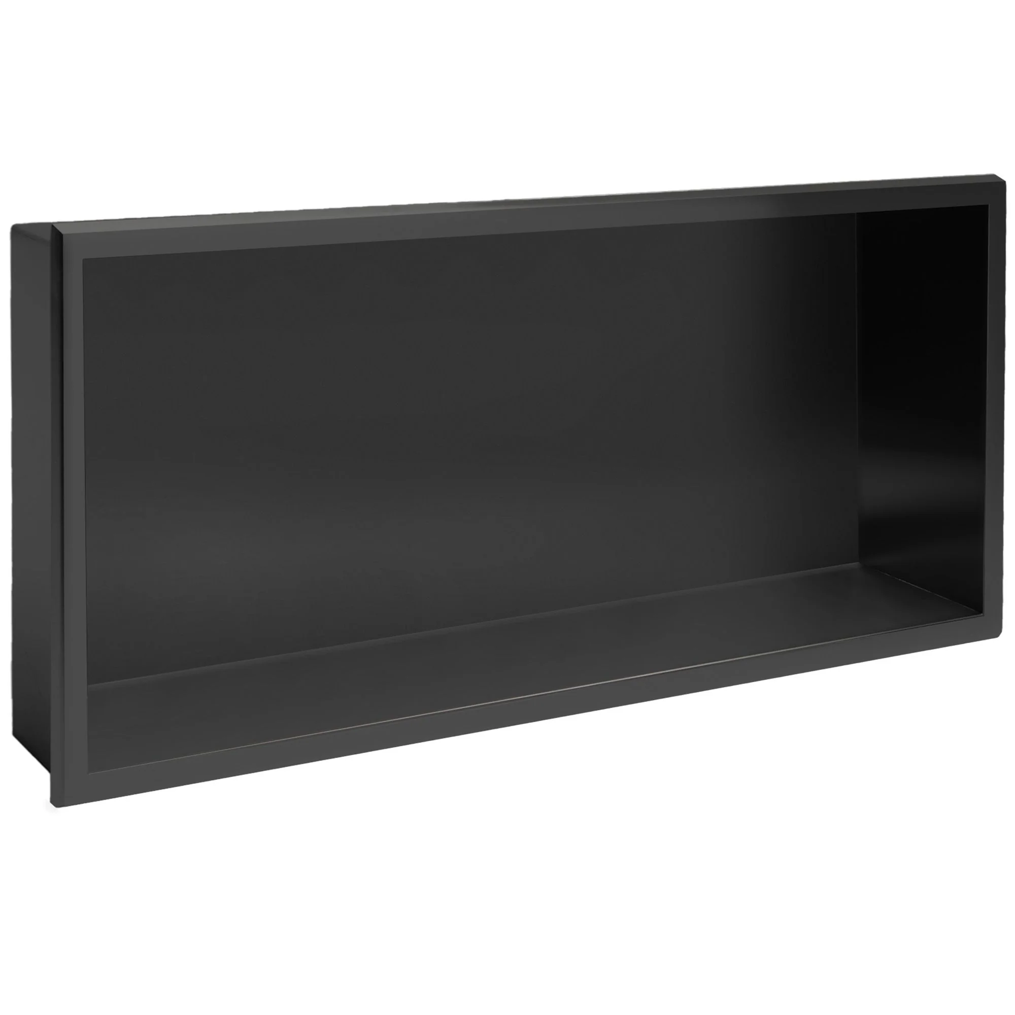 Badkamerplank 30×60 zwarte mat