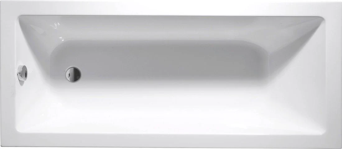 Aqualine Doubrava Rechthoekig Ligbad 170×70 cm Wit