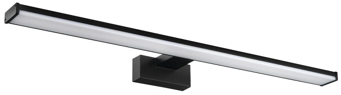 Chicago Xl LED Badkamerlamp 12 w 230 v IP44 Aluminium Zwart