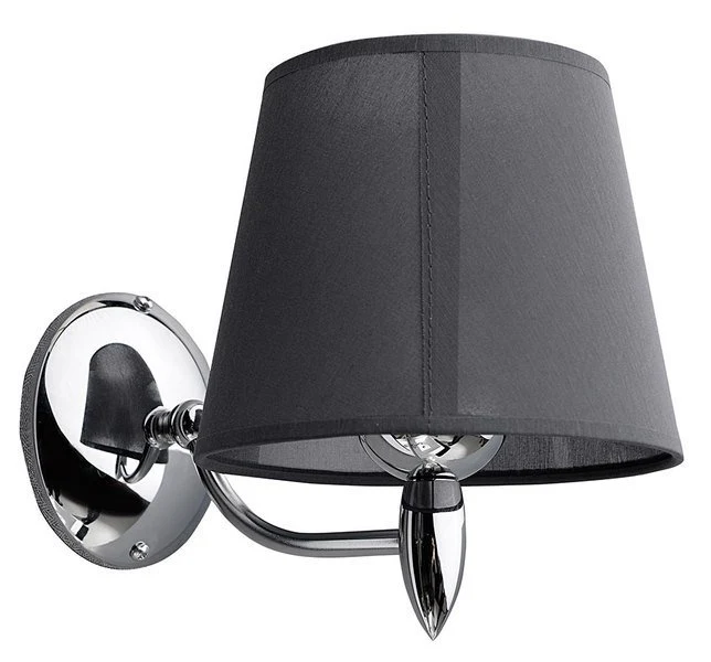 Hanbo Wall Wandlamp E27 60 w 230 v IP21 Zwart