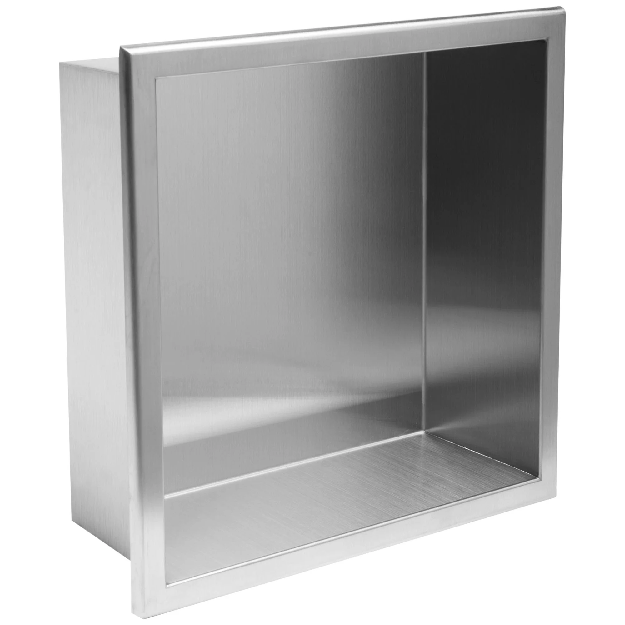 Badkamerplank 30×30 stalen borstel