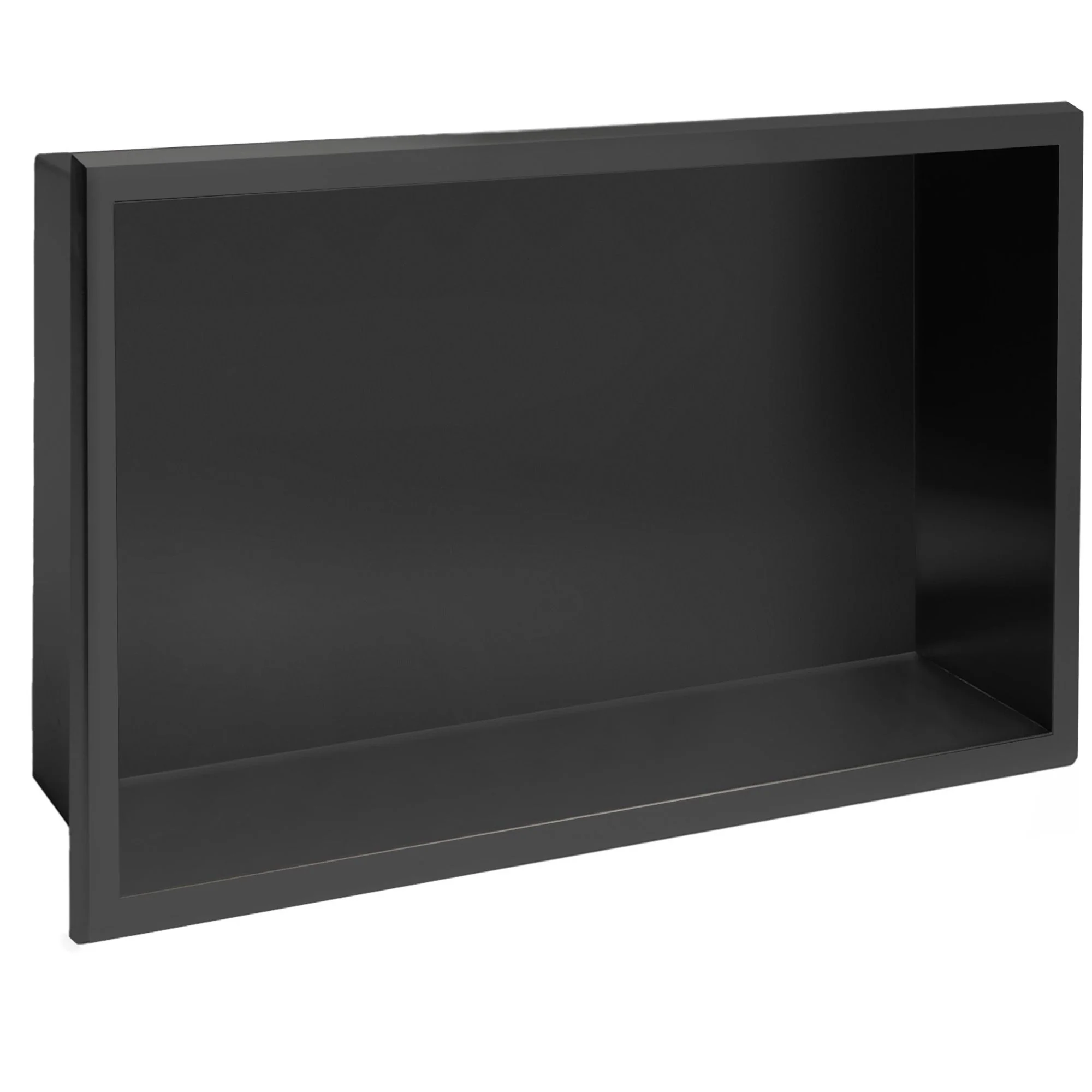Badkamerplank 30×45 mat zwart