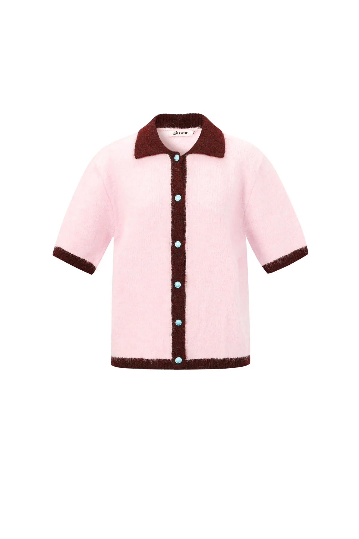 Gebreide Polyestervezel Vrouwen Trui Casual Kleurcontrast