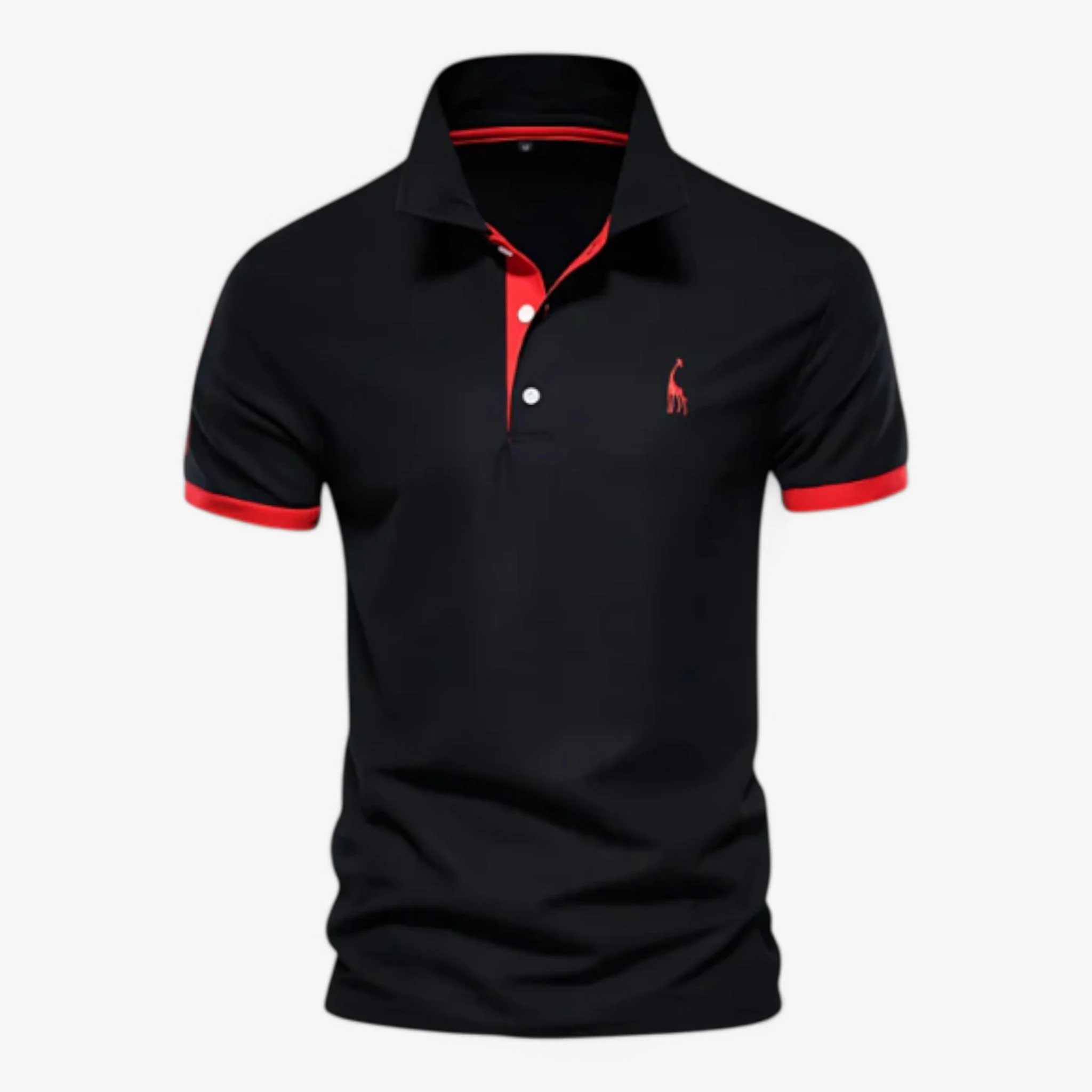 Polo Heren Korte Mouwen van Katoen Slim Fit – Diverse Kleuren en Maten