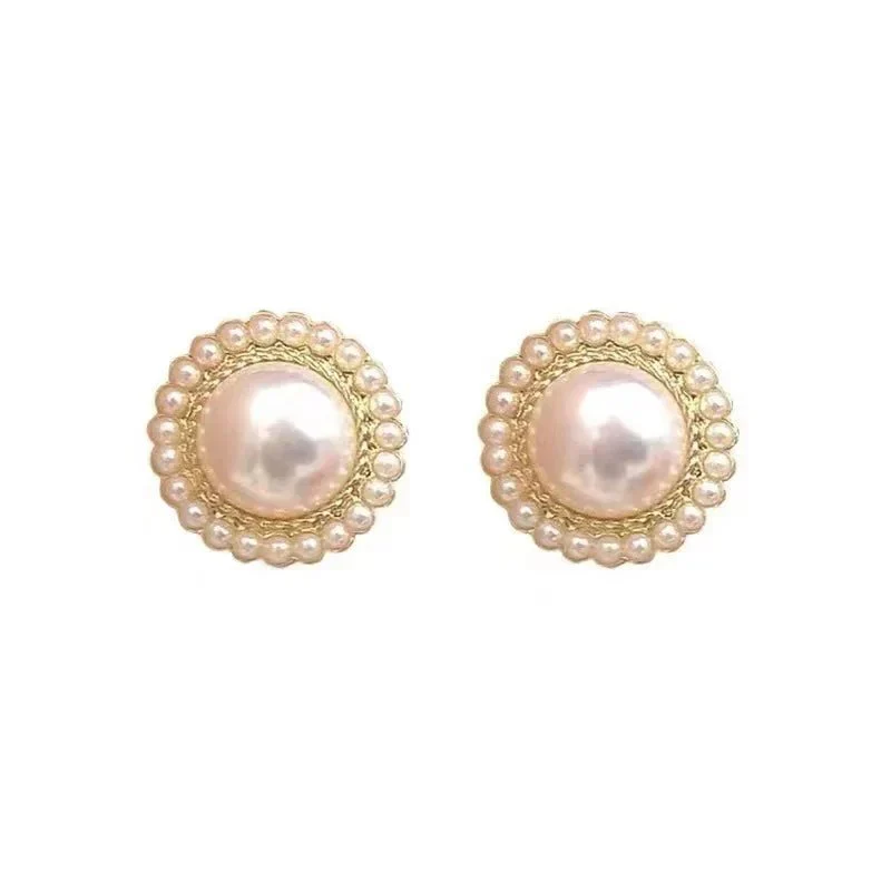 Bohemian Parel Oorbellen – Grote Elegante Druppel – Parel