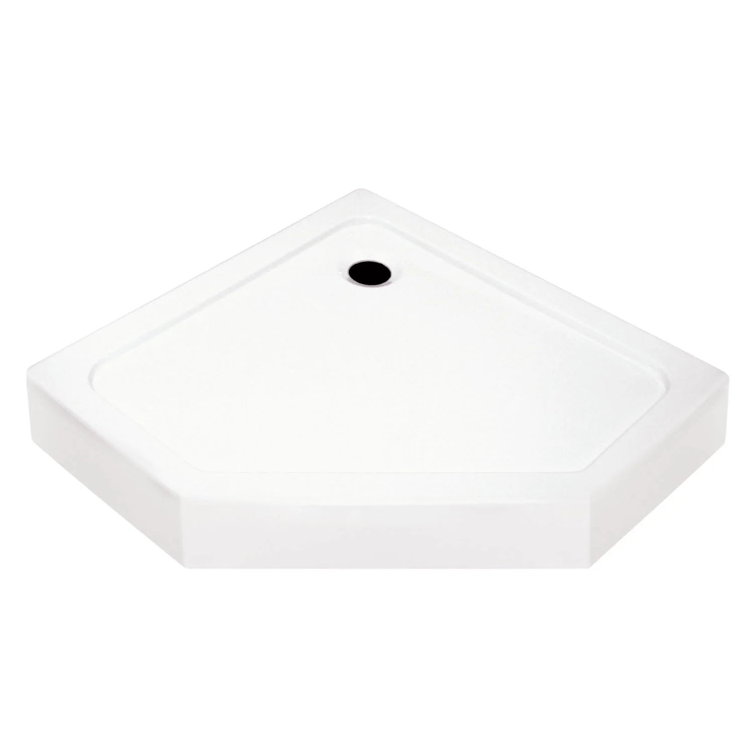 Glasgow Hoge Vijfhoek Douchebak 90 x 90 x 15 cm Glasgow Hoge Vijfhoek Douchebak 90 x 90 x 15 cm
