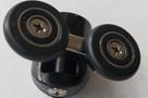 Bovenste roller tbv Sanotechnik douchecabines mat zwart