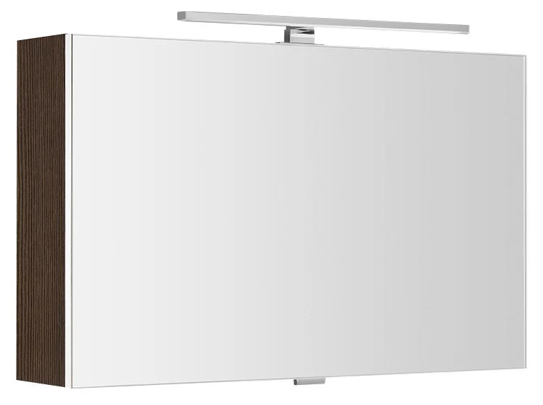 Sapho Cloe LED Spiegelkast 80x50x18 cm MDF Gelamineerd Grenen Rustiek Sapho Cloe LED Spiegelkast 80x50x18 cm MDF Gelamineerd Grenen Rustiek