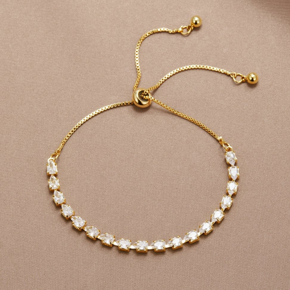 Armband Goud – Sara Crystal