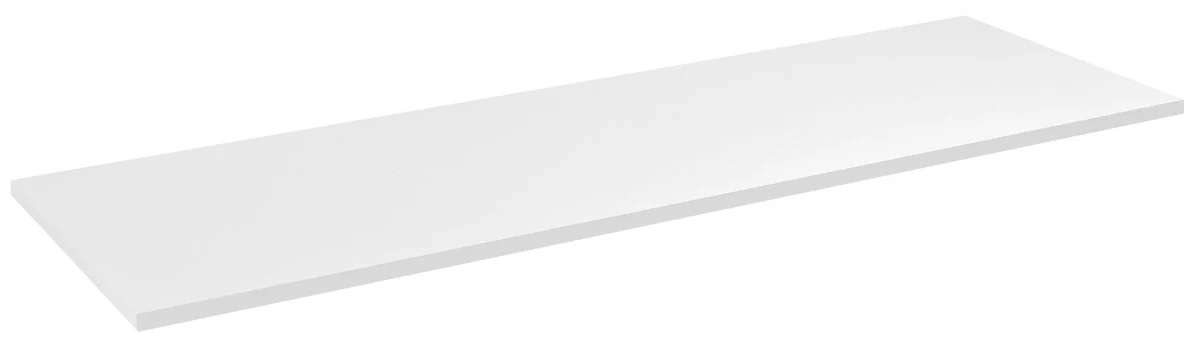 Cirasa DTDL Topblad 131×46,5×1,8 cm Hoogglans Wit