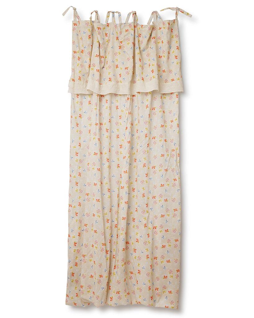 Ewa i Walla Gordijn Cotton 88119 SS22 Yellow Flower