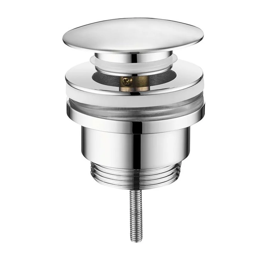 Sapho Click Clack Wastafelplug Met Grote Plug Chroom