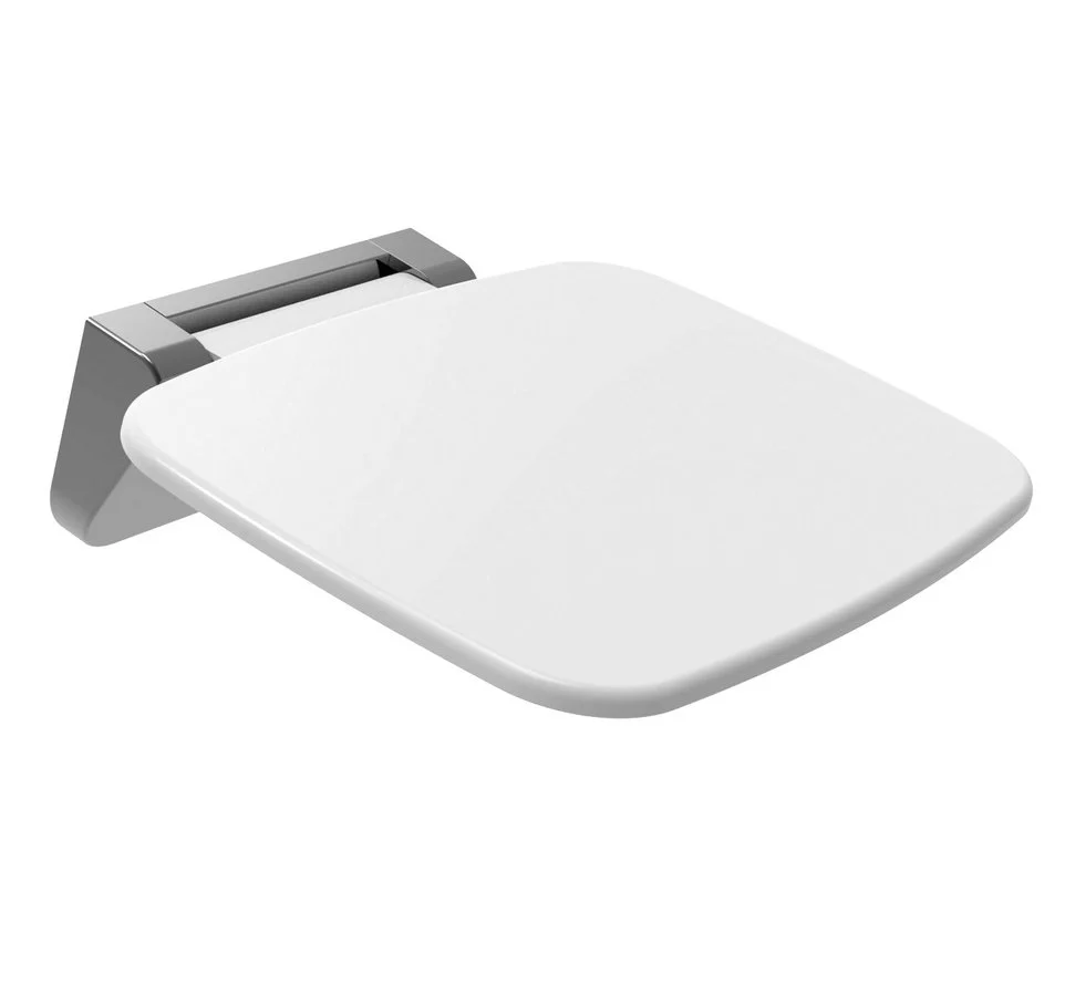Saap Douchezit Wandmontage 39,2x25x5cm, wit