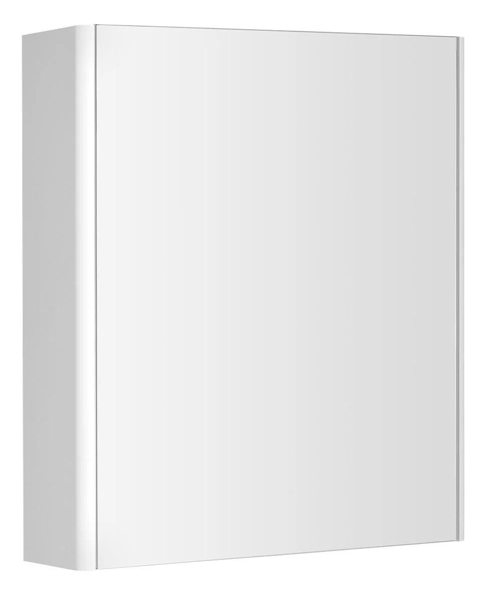 Aqualine Deneb Spiegelkast 60x70x18 cm MDF Gelamineerd Mat Wit
