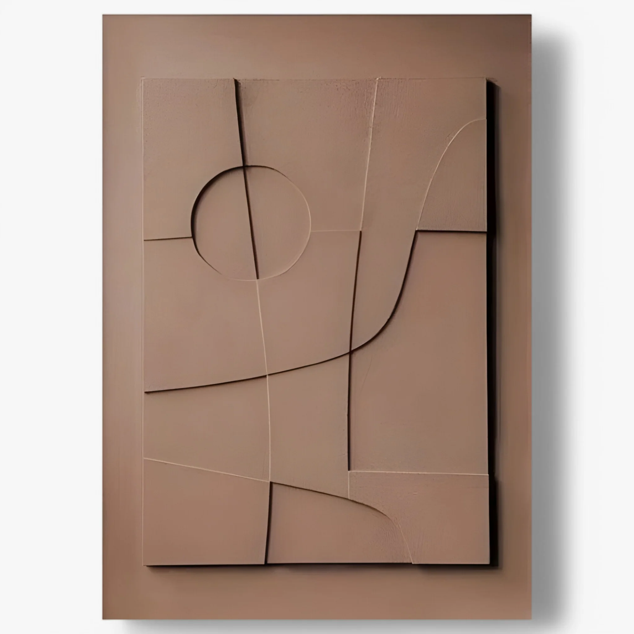 Abstracte Kunst Decoratie Wit – Moderne Sculptuur Woonkamer – Hars