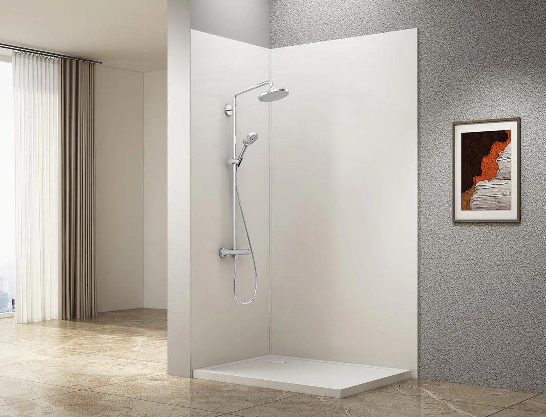 Denipan Douche Wandpaneel 80×210 Cm Mat Wit