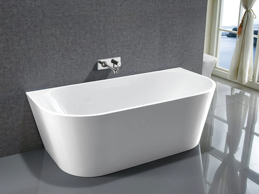Back to wall vrijstaand bad 170×80 Aqualine Tajo