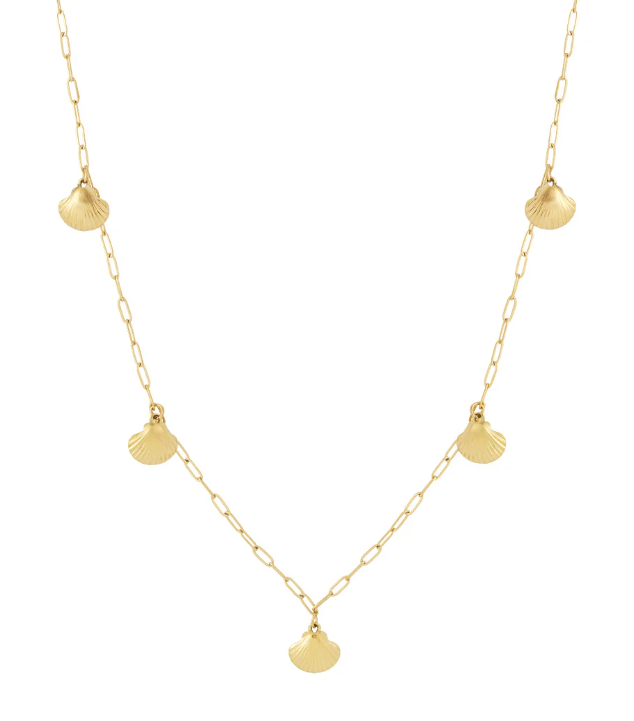 Lange schelpketting