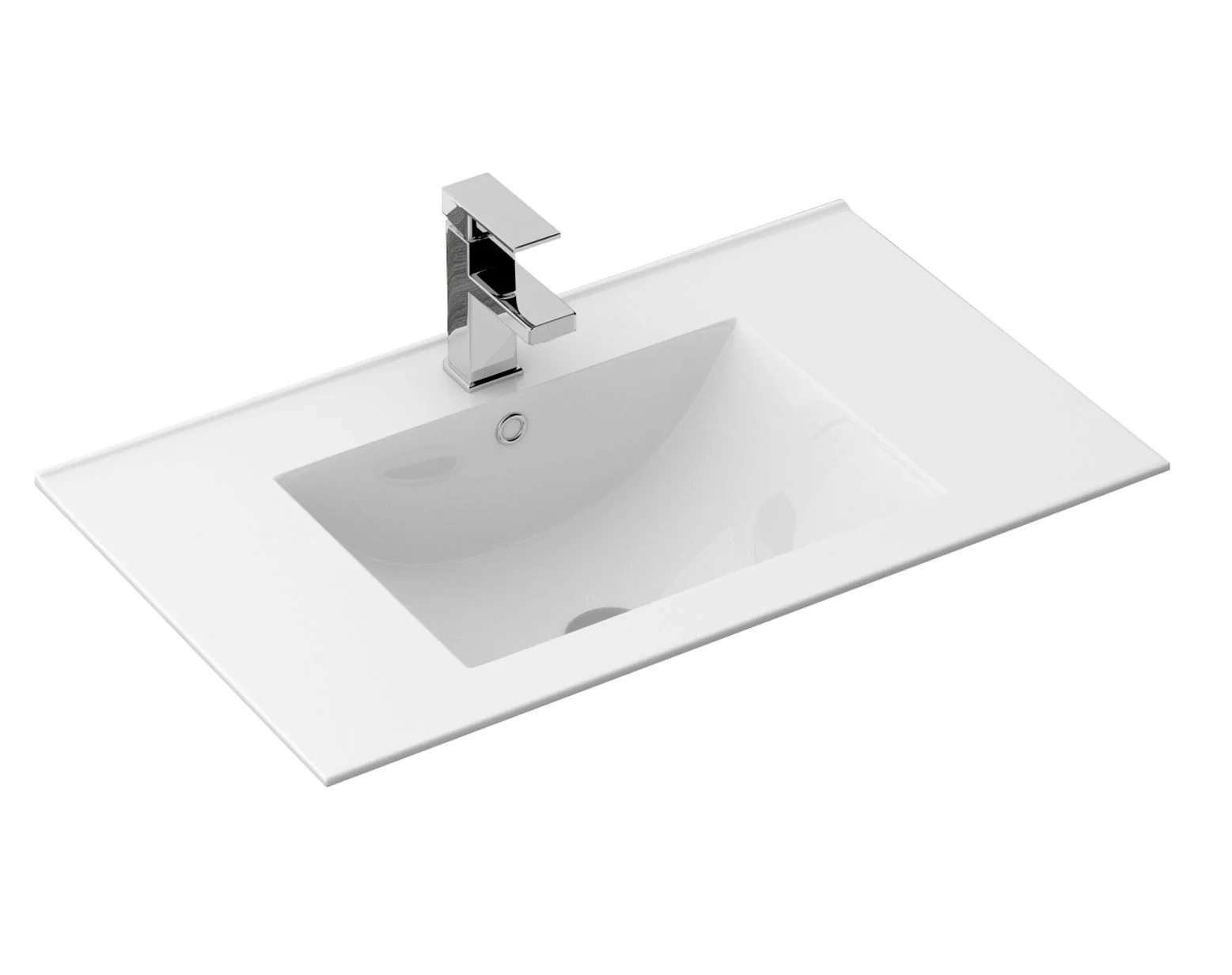 Inbouwwastafel Rea Dafne 70 Inbouwwastafel Rea Dafne 70