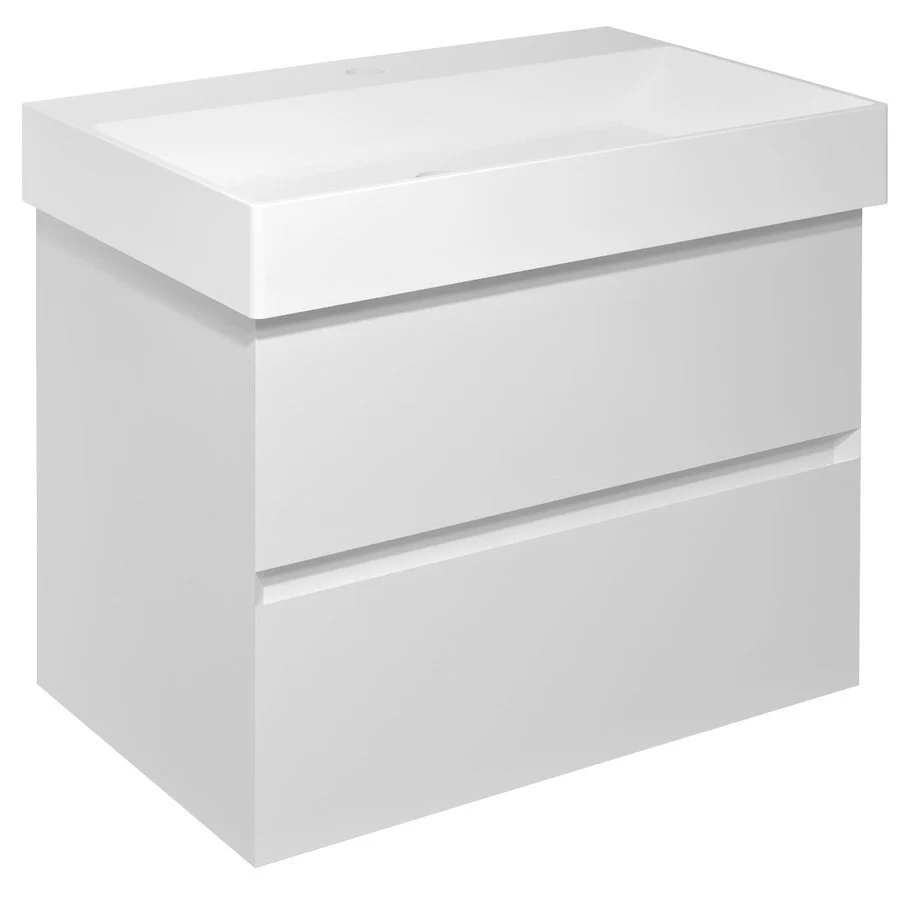 Sapho Filena Wastafelonderkast 67 X 43 X 51,5 Cm Mat Wit Sapho Filena Wastafelonderkast 67 X 43 X 51,5 Cm Mat Wit