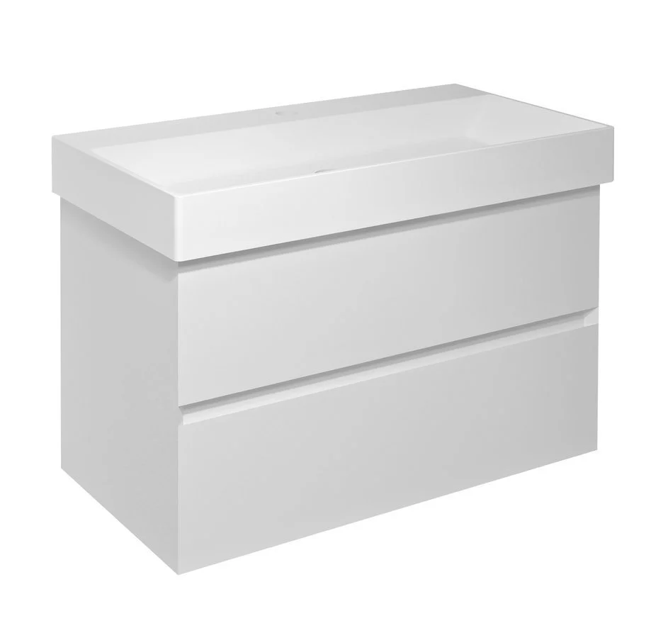 Sapho Filena Wastafelonderkast 82 X 43 X 51,5 Cm Mat Wit Sapho Filena Wastafelonderkast 82 X 43 X 51,5 Cm Mat Wit