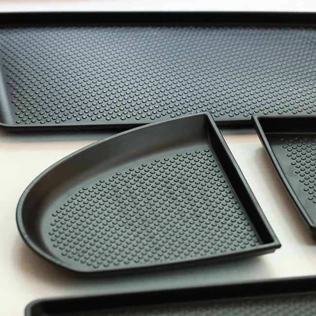Voor Ford Transit Custom MK2 rubberen deurvakinzetstukken – Stijlvolle bescherming voor het interieur van uw bestelwagen