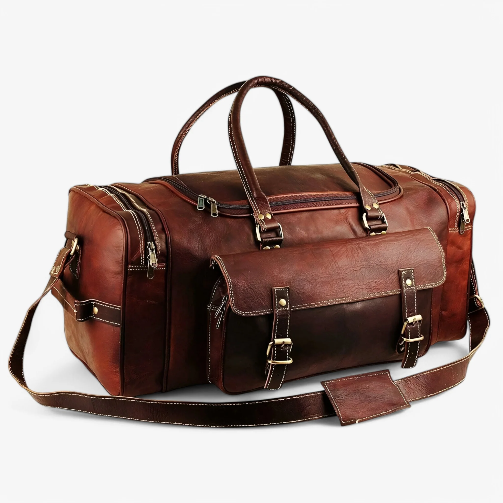 Stijlvolle en Ruime Weekender Duffle - Afbeelding 3