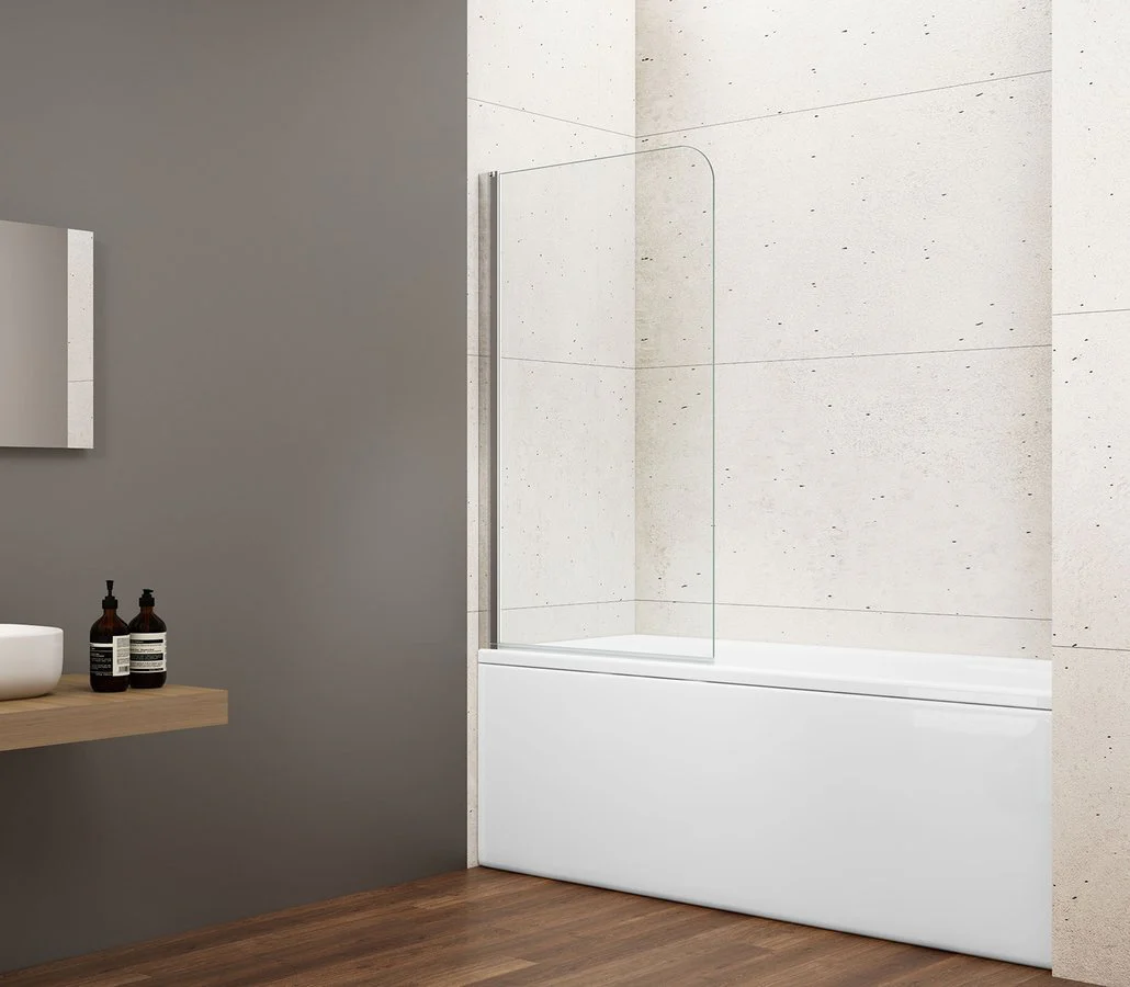 Gelco Loro Bad Badscherm 650 mm Helder Glas