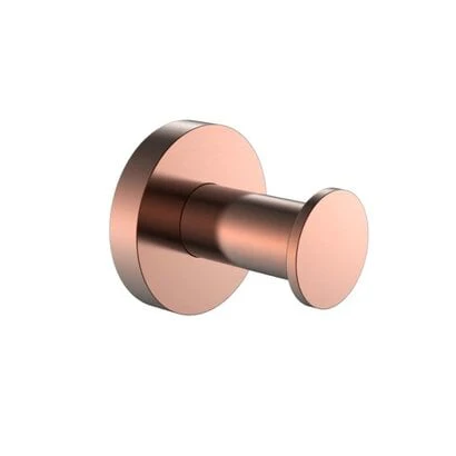 Luzi Handdoekhaak Rond – Brons
