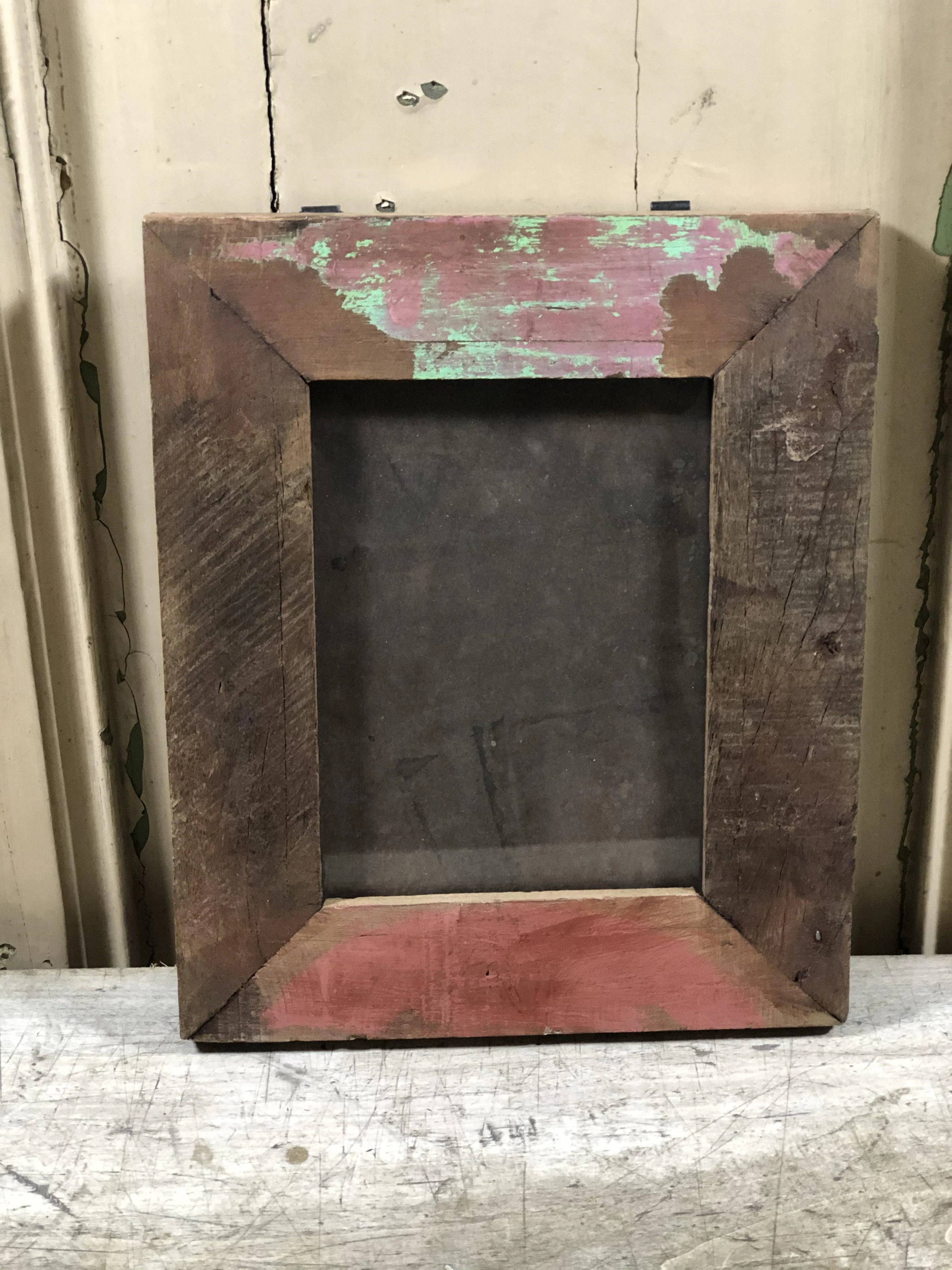 Fotolijst van rustiek hout vintage