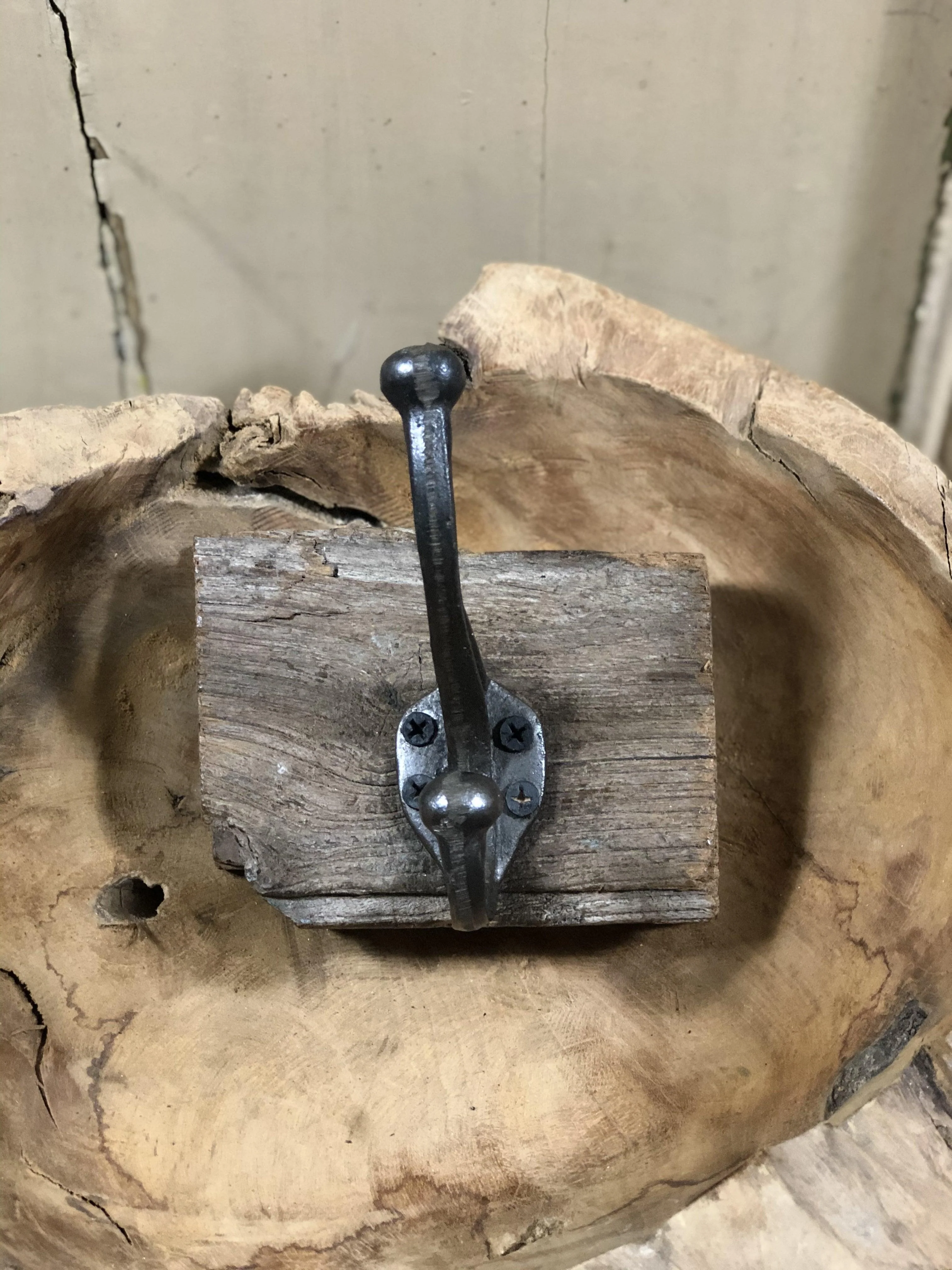 Haak van oud hout